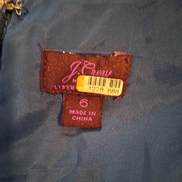 J.Crew Liberty Fabric Kayoko Floral Sleeveless Maxi Dress Size 6 - Picture 8 of 9